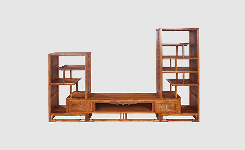 九江中式装饰厅柜组合家具效果图