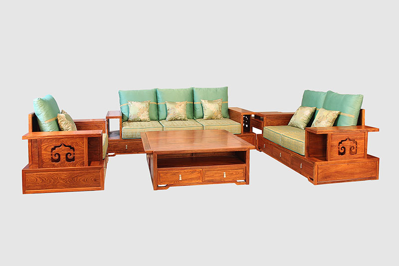 九江中式实木沙发简直太美了
