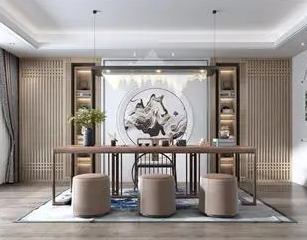 九江新中式风格茶室如何规划设计