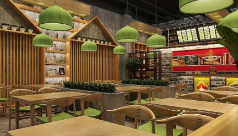 九江如何设计中式快餐店打造中式风味
